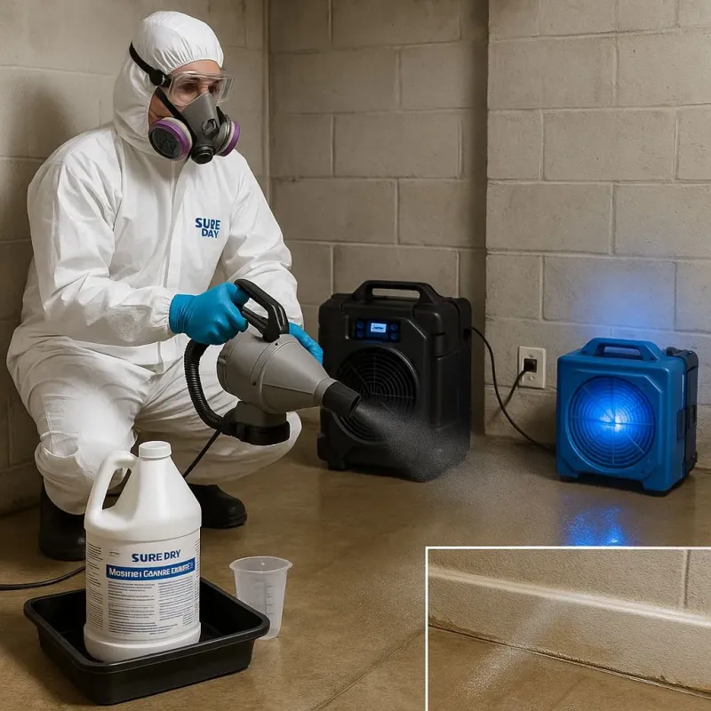 Sanitization and Odor Removal process in Camden County, GA