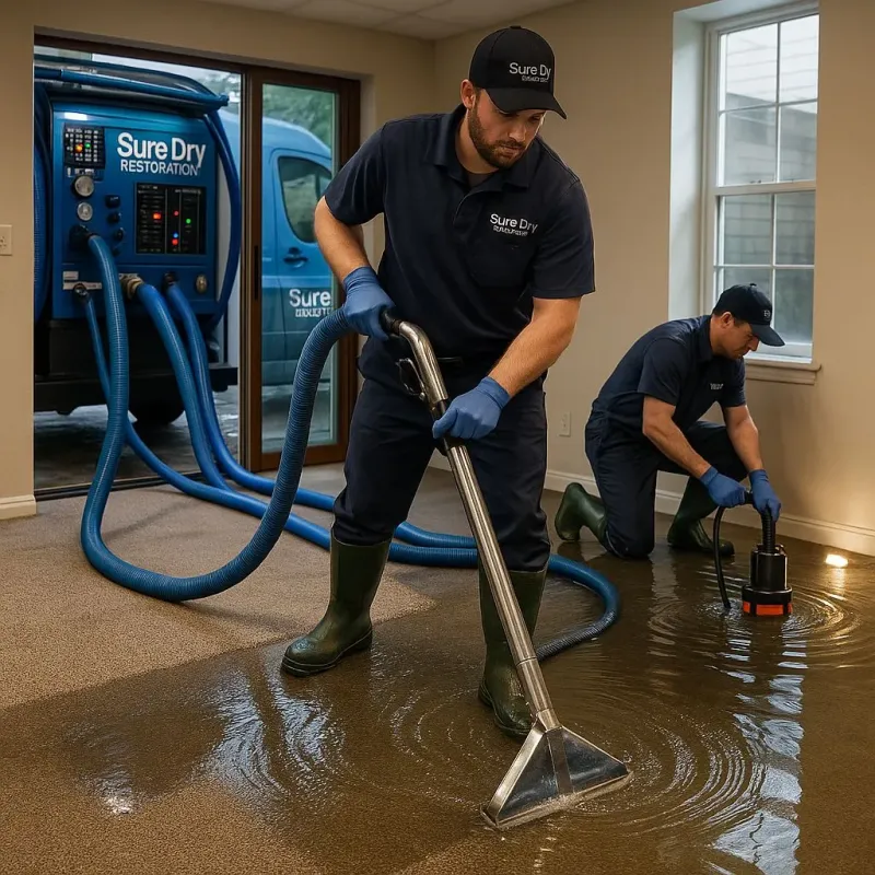 Water Extraction and Removal process in Camden County, GA